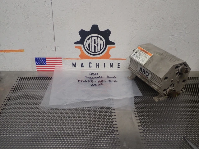 ARO Ingersoll Rand PD02P-APS-PTA Diaphragm Pump 100PSI Used With Warranty