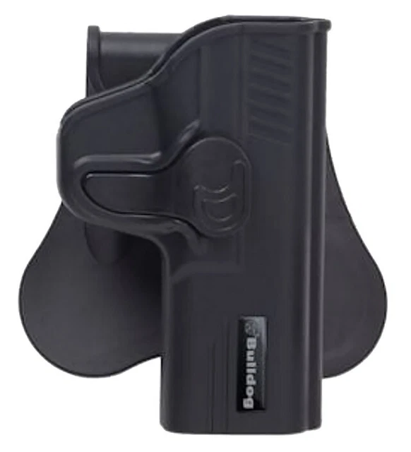 Bulldog RRSWMPSEZ Rapid Release Black Polymer For S&W M&P Shield EZ RH Holster