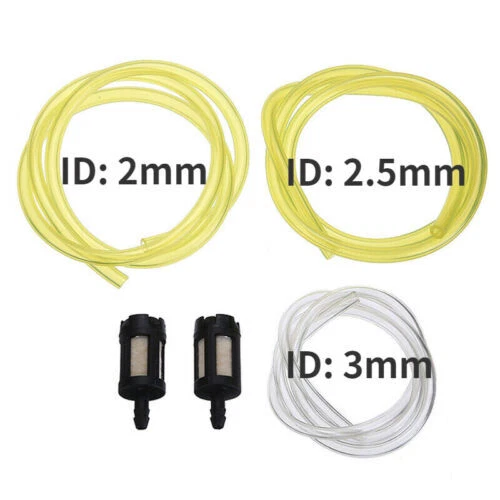 Kit Tubo E Filtro Benzina Per Decespugliatore - 9 Pezzi, Universale, Con Bulbo Di Innesco