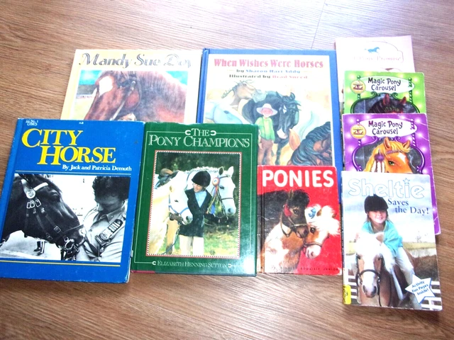 Wishes Addy Mandy Sue Day Karim Pony Champion Suttoncity Demuth Horse Book Lot