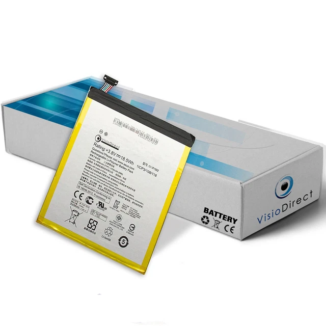 Batterie ORIGINALE ASUS Pour ZenPad 8.0 Z380KL Z380M - Référence C11P1505 - Neuve