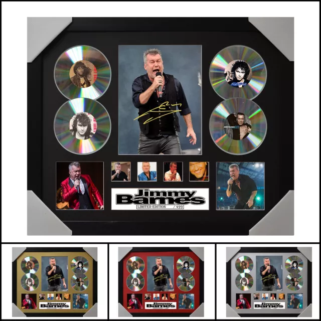 Jimmy Barnes 4CD Signed Framed Memorabilia Limited Ed. 2017- Multiple Variations