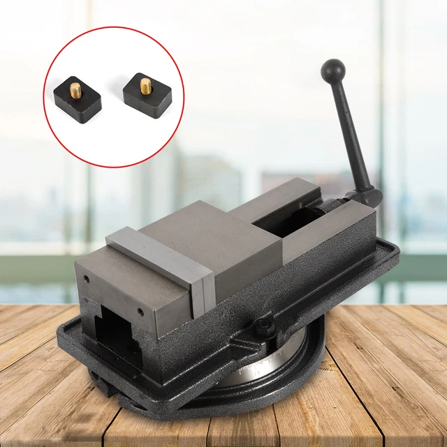 360 Degree Swiveling Base 5-Inch Milling Machine Lockdown Machine Vise Quality