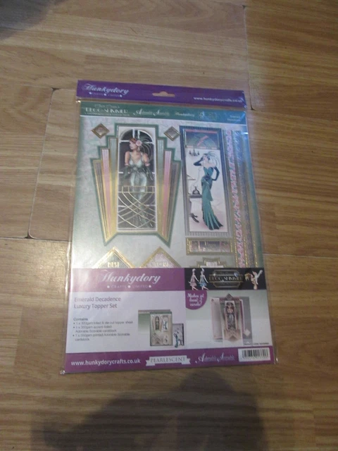 DECO SHIMMER LUXURY Topper Set Emerald Decadence Card Making Kit By ...