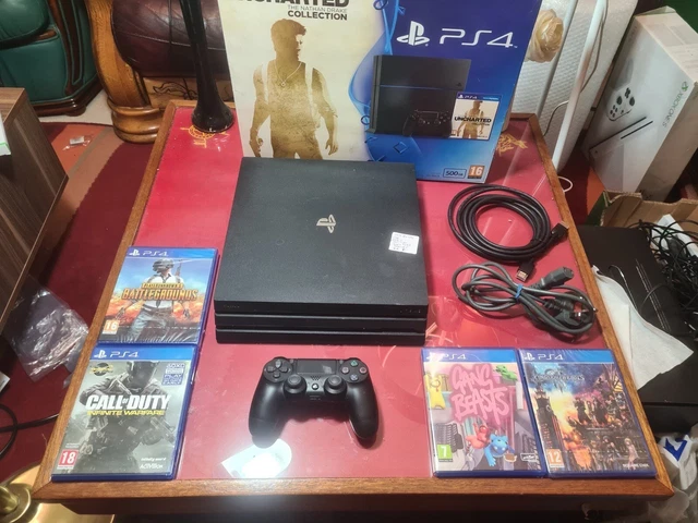 PS4 PLAYSTATION 4 Pro 1tb Home Gaming console Boxed 4 Mixed Age