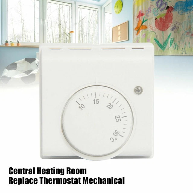 CENTRAL HEATING ROOM Temp Replace Thermostat Mechanical Thermostat Knob