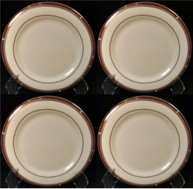 Syracuse China Barrymore Bread Plates 6 1/2" Bone China Set of 4 Excellent