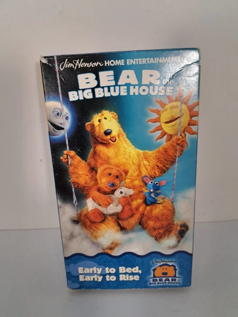 BEAR IN THE Big Blue House: Early To Bed Early To Rise (VHS, 2000) £7. ...