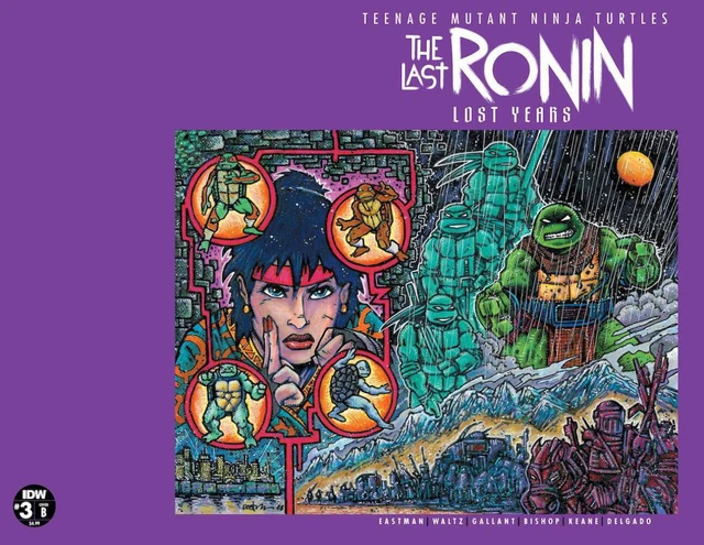 Teenage Mutant Ninja Turtles Last Ronin Lost Years #3 Cover B Eastman Bishop