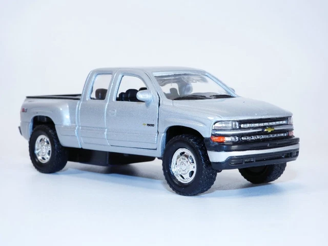 Modèle Réduit Chevrolet Silverado 3500 1997 Rouge - Échelle 1:18, Greenlight, Die-cast Métal, 35 Cm