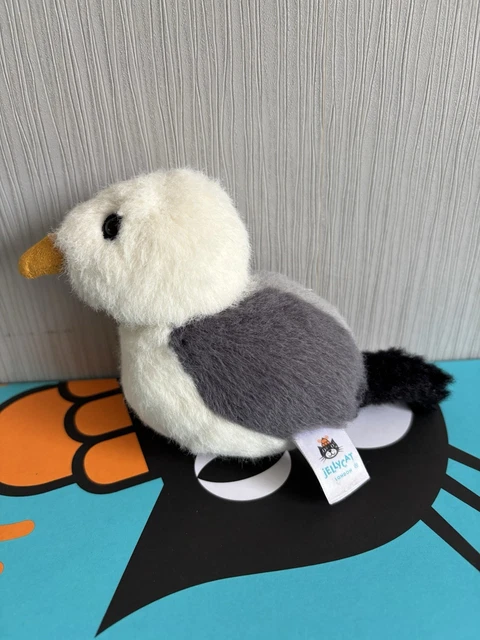 JELLYCAT BIRDLING SEAGULL New Without Paper Tags Displayed Only ...