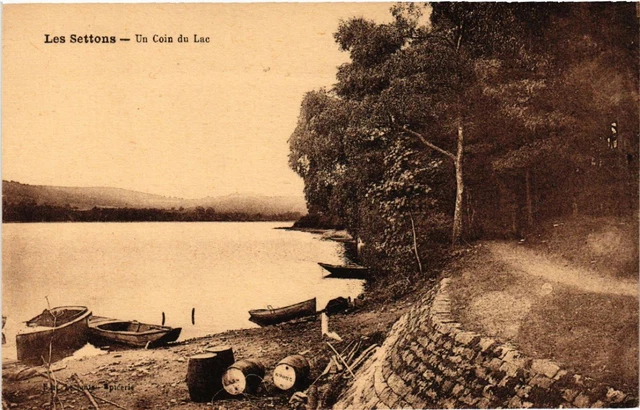 CPA Les SETTONS - Un Coin du Lac (518210)