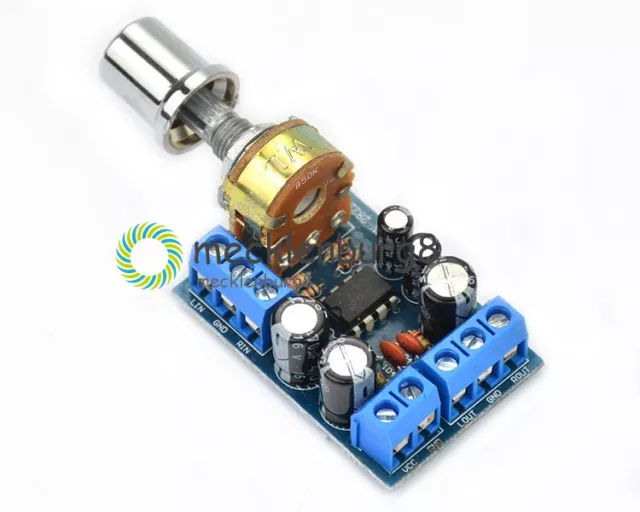 TDA2822M 1W×2 Stereo Amplifier Board Mini 2.0 Channel Audio Power DC 5V 12V CAR