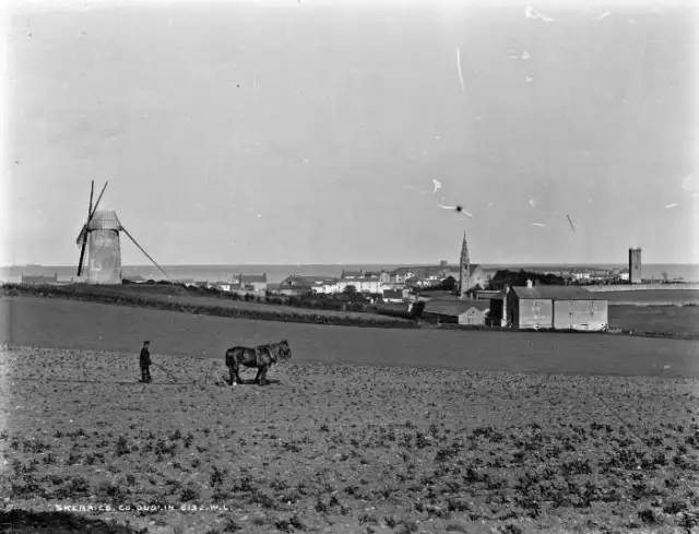 General View, Skerries, Co. Dublin Ireland c1900 OLD PHOTO