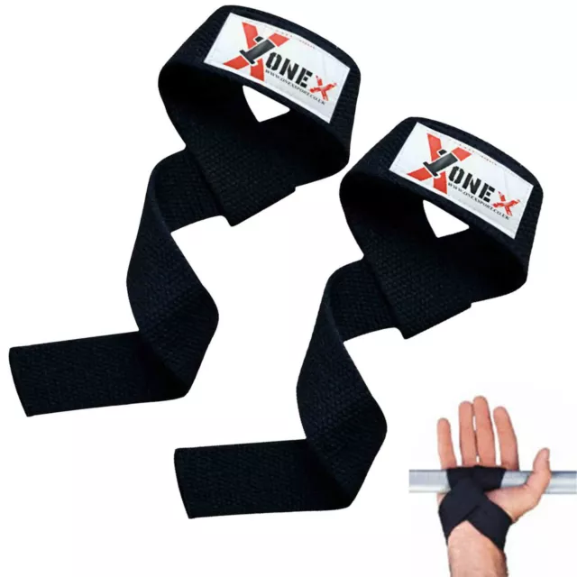 Best Weight Lifting Strap Gym Fitness Bodybuilding Workout Training Wrist Strap