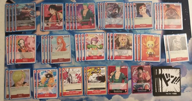 ONE PIECE TCG Zoro/Luffy Deck Ready to Play Competitive OP02 English