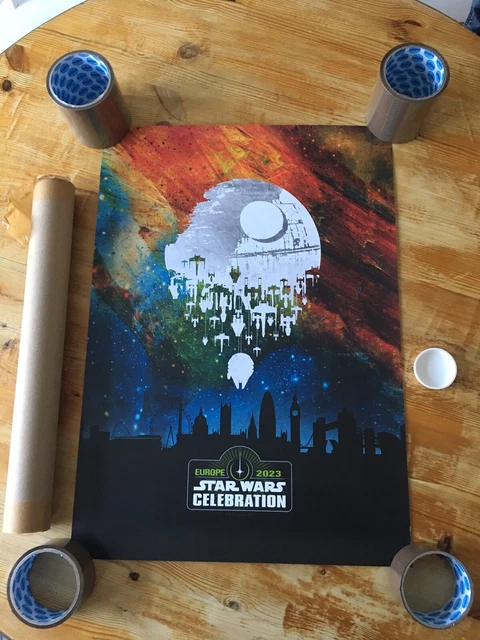 Star Wars Celebration Europe 2023 Exclusive Key Art Poster London Excel 7569 Picclick