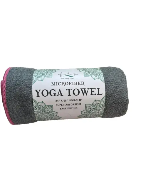 Youphoria Hot Yoga Towel, Non Slip, Super Absorbent, Plush