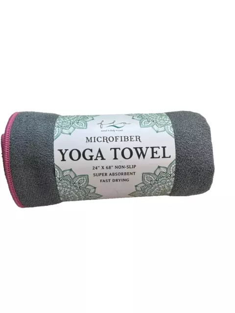 Youphoria Hot Yoga Towel, Non Slip, Super Absorbent, Plush