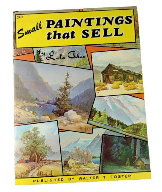 Vintage Walter Foster Art Books How To Draw And Paint Instructional