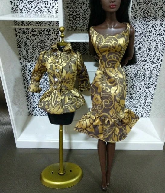 DRESS NO DOLL Luciana Silkstone barbie collector fashion Royalty