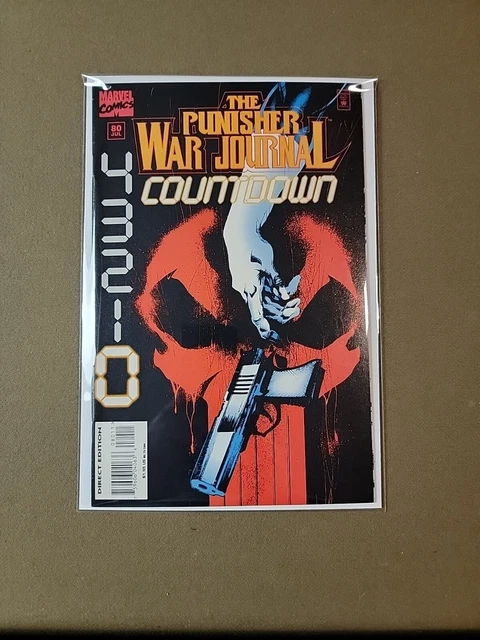 Punisher War Journal #80, NM, (1995) Final Issue, HTF, Marvel Comics