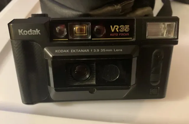 Lente Kodak Ektanar f 3,9 35 mm VR35 enfoque automático K80 DX Prog cámara de velocidad de película automática