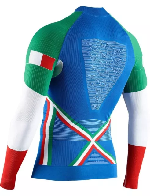 X-BIONIC SHIRT + PANTS ENERGY ACCUMULATOR 4.0 PATRIOT WINTER  ITALY MAN taglia M 2