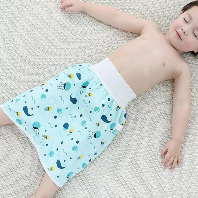Nappy Shorts Leak-proof Baby Diaper Skirt Flower Diaper Infant Training Pants