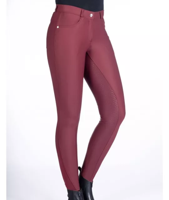 Pantalon d'équitation pour femme modèle Luna avec adhérence totale HKM Sport Equ