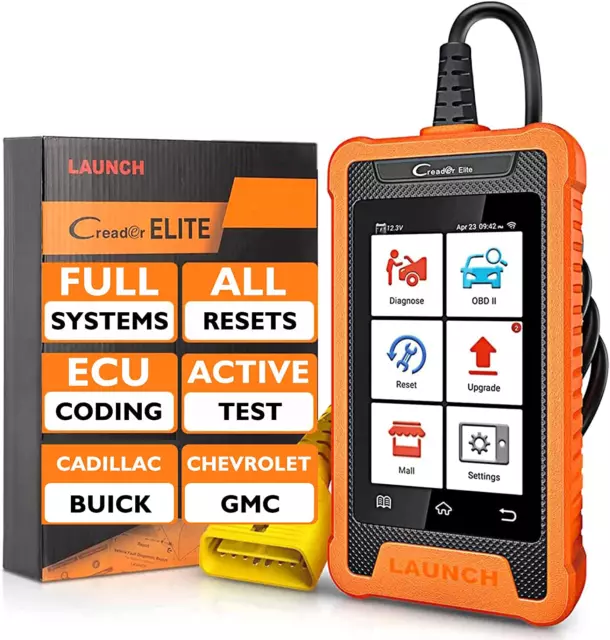 LAUNCH X431 Elite for GM Bidirectional Diagnostic Tool OBD2 Scanner Code Reader