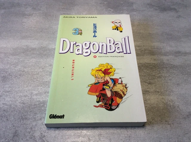 MANGA DRAGON BALL N° 3 L'initiation AKIRA TORIYAMA GLENAT 1996 DBZ FR