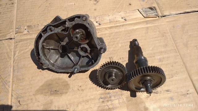 Ingranaggi completi ruota posteriore con carter originali per  Piaggio ZIP 50 2T