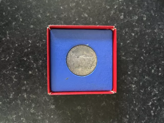 George VI / Queen Elizabeth 1937 Coronation Silver .925  Medal. 32mm 15.8g