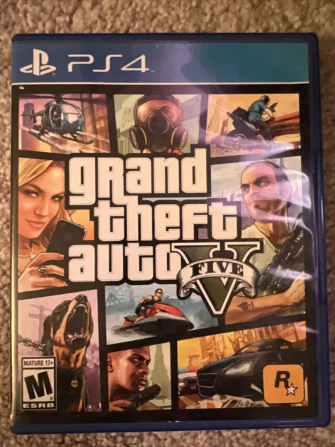 GRAND THEFT AUTO gta 5 ps4 Game $11.58 - PicClick