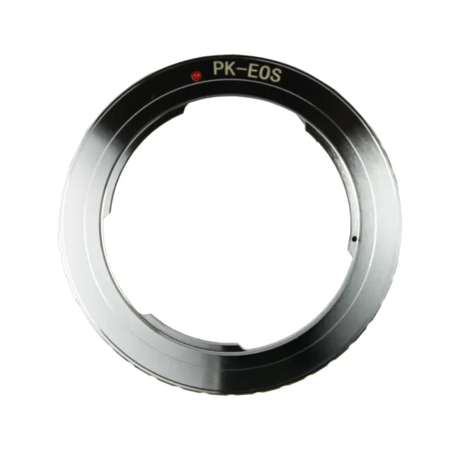 Pentax PK K Lens to Canon EOS EF Mount Adapter Ring 50D 600D 1000D 1100D 550D 7D