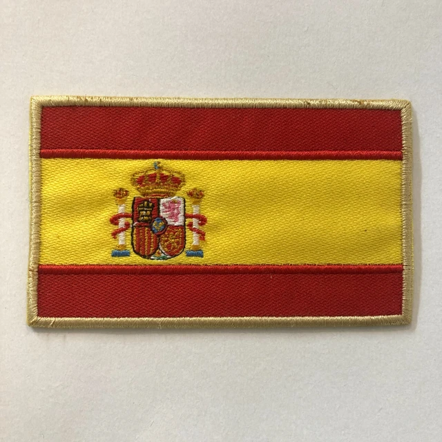 MAREL Patch Scudetto Italia Bordo Oro Cm 5,5 X 7 Toppa Ricamata - Foto 7