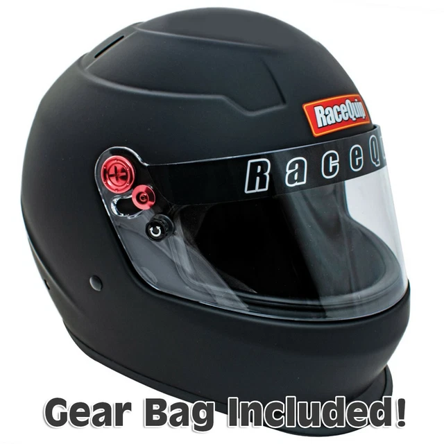 Racequip Pro20 Youth Racing Helmet |  Matte Black |  SFI Rated  |  *****Free Bag