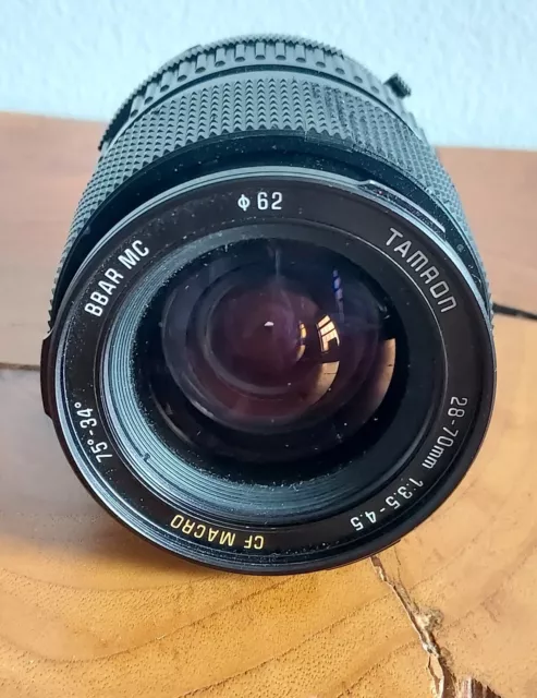 Tamron Japan 28- 70 mm 1:3.5-4.5 CF Macro BBAR MC Zoom Lens