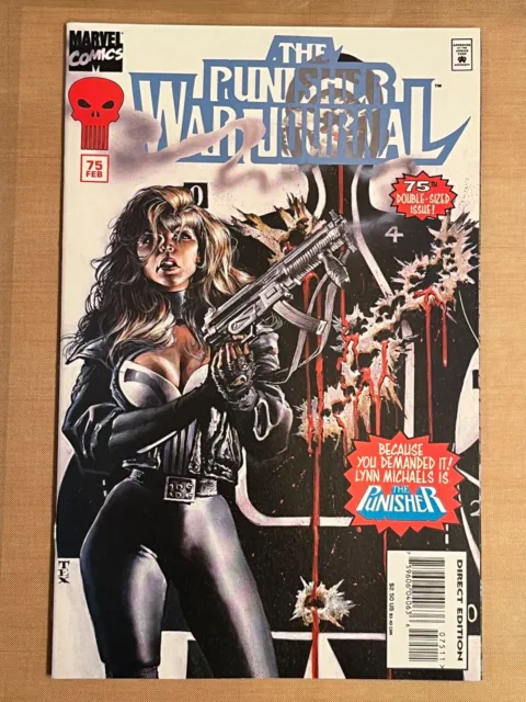 Punisher War Journal #75 (1995) 1st App Lynn Michaels Marvel Comics Low Print.