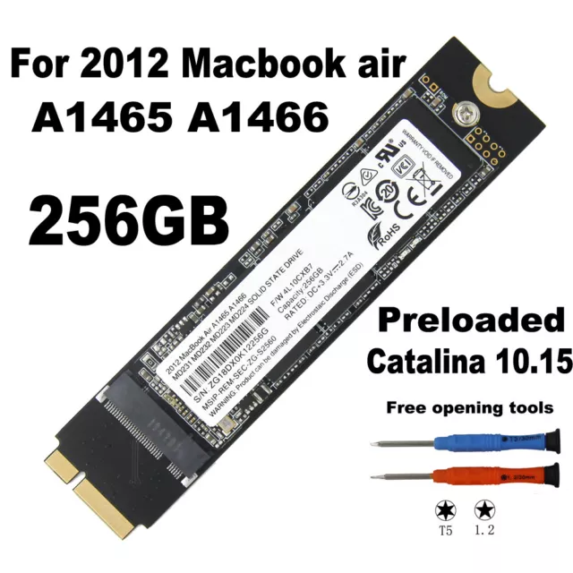 512GB SSD Mid 2012 Macbook Air Flash Drive Storage - A1465
