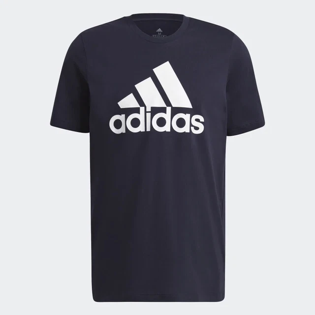 T-shirt da Uomo Adidas Maglietta tg S in Cotone Blu Manica corta GK9122