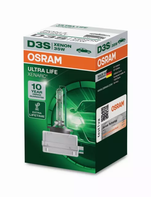 Lampe Ampoule 1x Original Osram Ultra Life / Version D3s 35W Phares Xénon