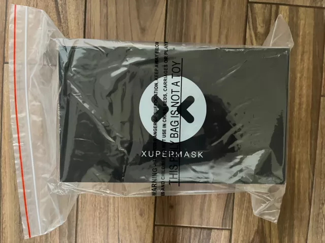 Xupermask XXL "GOLD Edition" M/L SIZE New & Sealed! Mask & EARBUDS