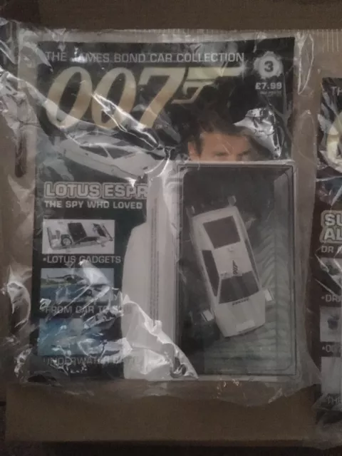 Official Eaglemoss 007 James Bond Car Collection - New - Lotus Esprit