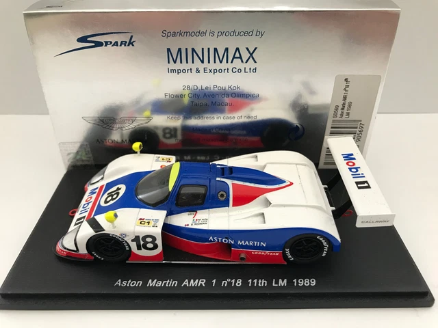 1:43 SPARK 1989 Le Mans #18 Aston Martin AMR1 (Los/ Redman