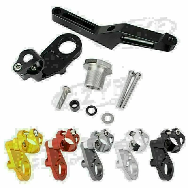Set supporti ammortizzatori sterzo per Kawasaki Ninja ZX6R 2009 2010 2011-2016