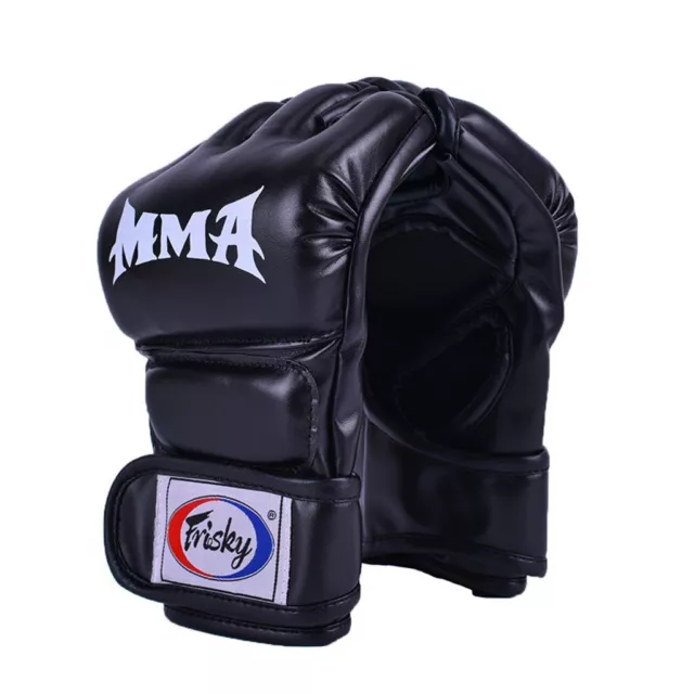 MMA Boxing Gloves Grappling Punching Bag Training Kickboxing Fight Sparring