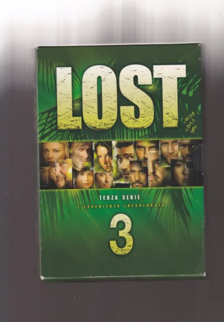 LOST 3 terza serie L’ESPERIENZA INESPLORATA DVD cofanetto