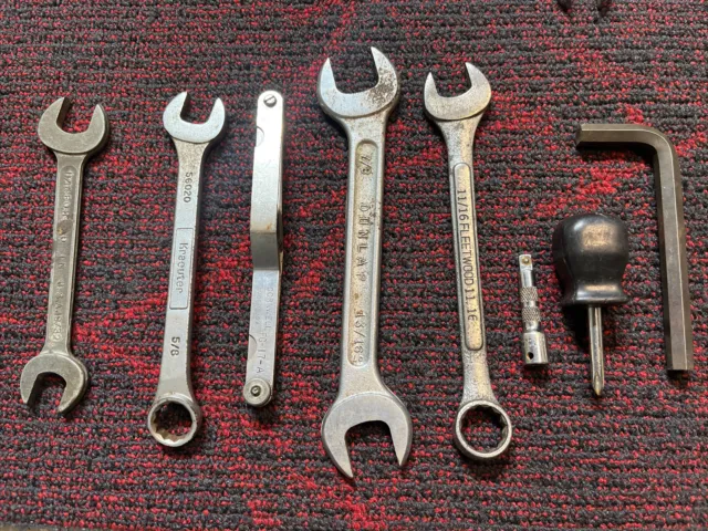 Mechanic Tool Lot Wrenches Etc,PROTO Pro,snap-on,Kraeuter,Dunlap,Allen,Cornwell